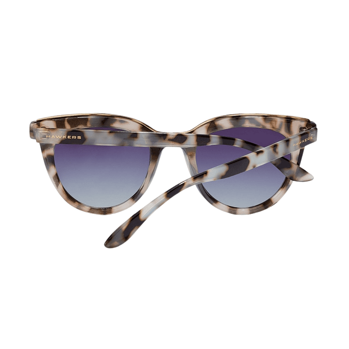 Gafas de Sol Hawkers Bella Polarizado con Marco Carey y Dorado y Lunas Gris - 49 mm 4