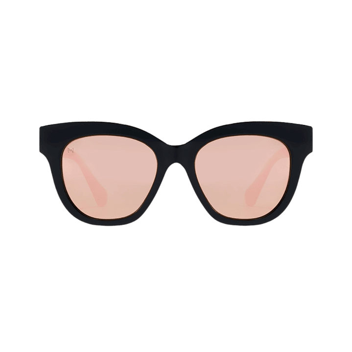 Gafas de Sol Hawkers Audrey Raw con Marco Negro y Lunas Oror Rosa - 52 mm 2