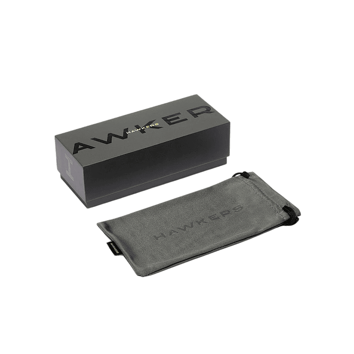 Gafas de Sol Hawkers Audrey Raw Polarizado con Marco Negro y Lunas Oro Rosa - 52 mm 8