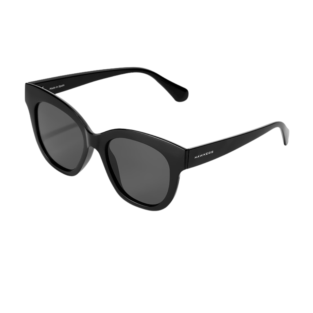 Gafas de Sol Hawkers Audrey Raw Polarizado con Marco Negro y Lunas Negras - 52 mm 1