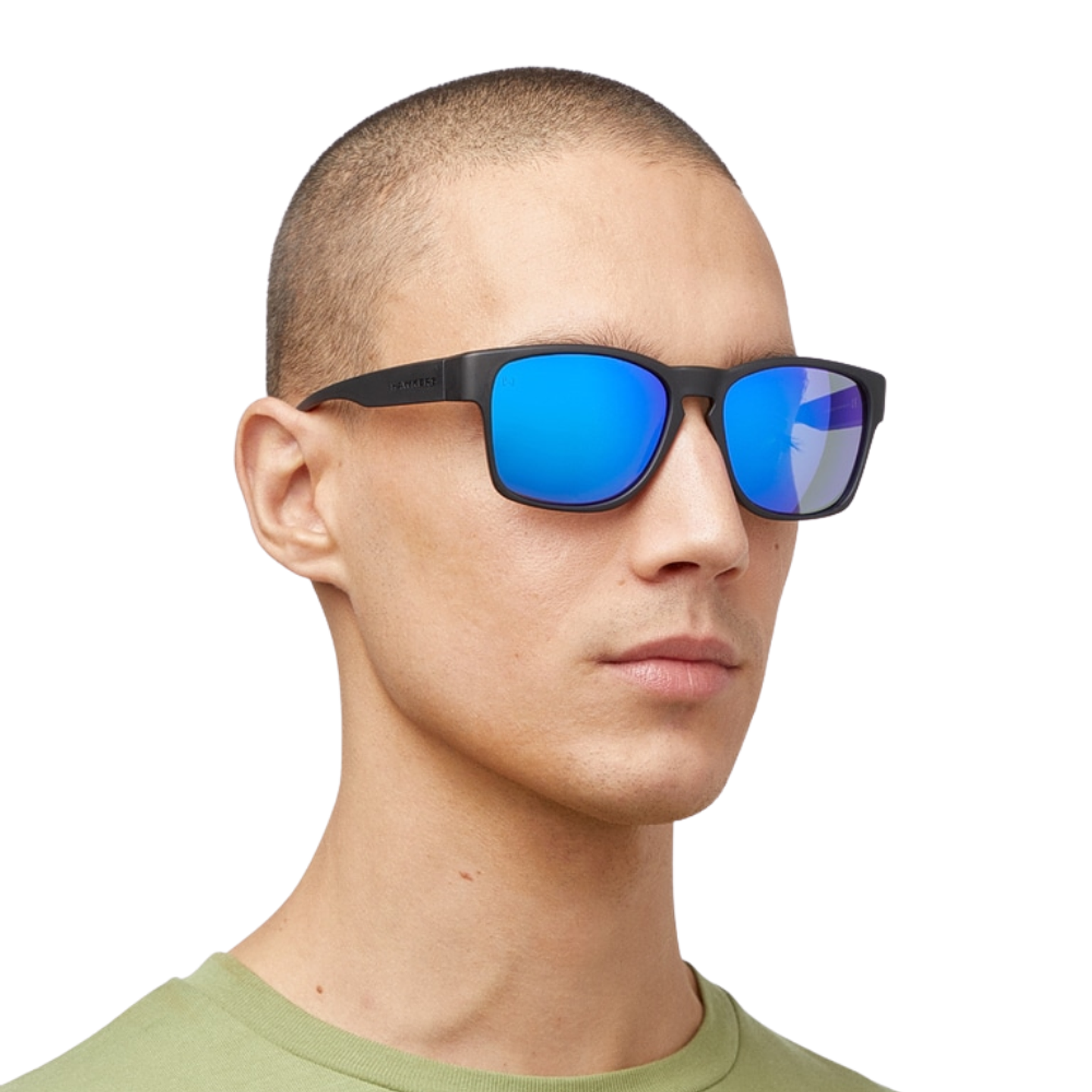 Gafas de Sol Polarizado Hawkers Core Raw Azul Espejado Unisex Talla 56mm 8