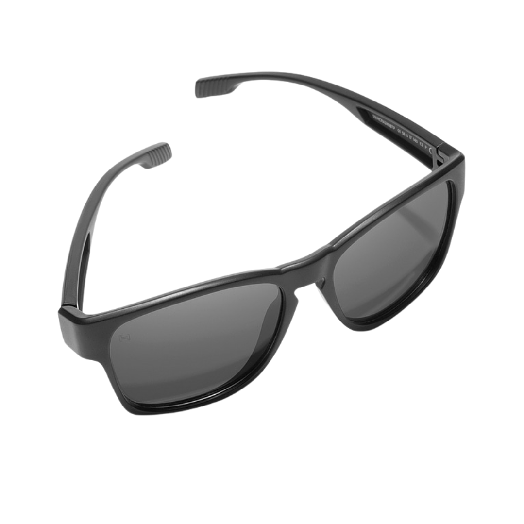 Gafas de Sol Hawkers Core Raw Polarizado con Marco Negro y Lunas Negras - 56 mm 5