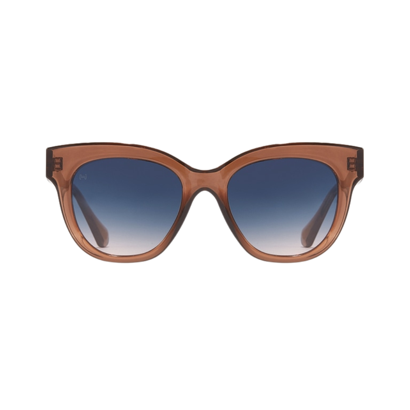 Gafas de Sol Hawkers Audrey Raw Azul y Marron Semitransparente Unisex Talla 52mm 3
