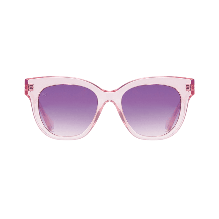 Gafas de Sol Hawkers Audrey Raw con Marco Rosa Transparente y Lunas Rosa Degrade - 52 mm 2