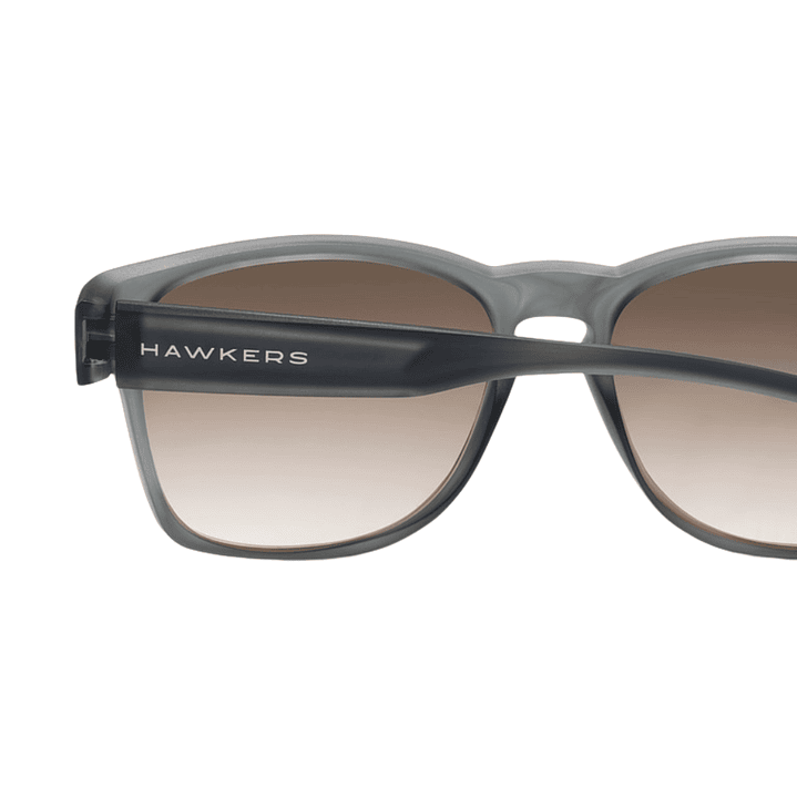 Gafas de Sol Hawkers Core Raw con Marco Negro y Lunas Azul Dorado - 56 mm 4