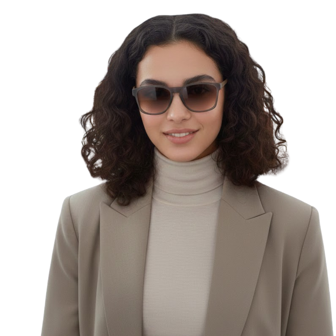 Gafas de Sol Hawkers Core Raw con Marco Negro y Lunas Azul Dorado - 56 mm 6