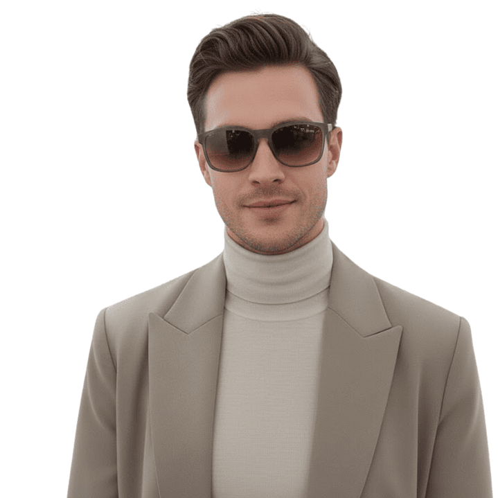 Gafas de Sol Hawkers Core Raw con Marco Negro y Lunas Azul Dorado - 56 mm 7