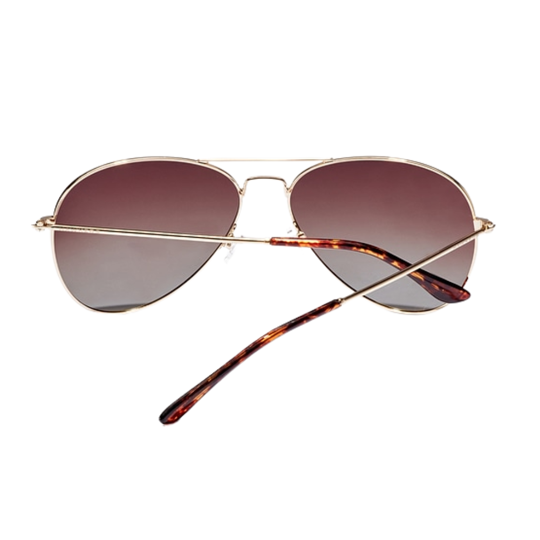 Gafas de Sol Polarizado Hawkers Hawk Aviador Marron Degrade Unisex Talla 61mm 2