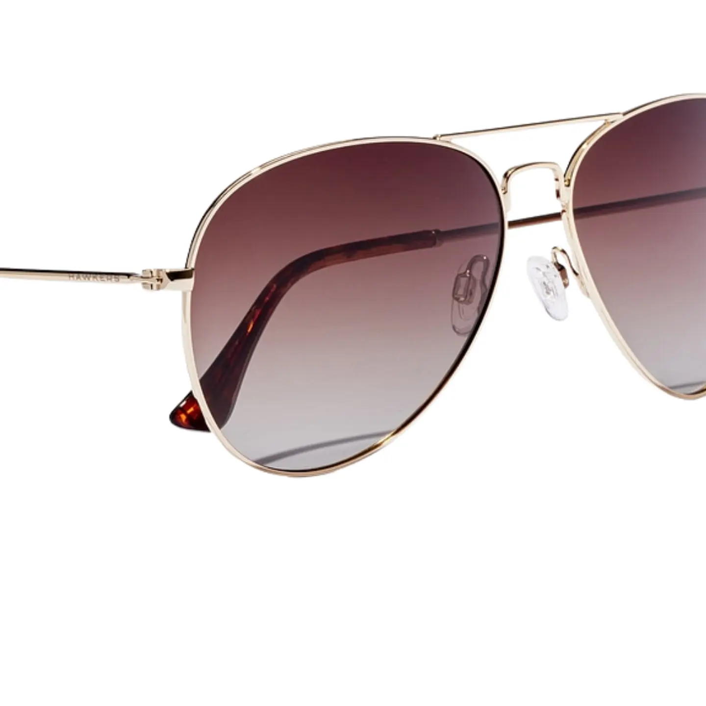 Gafas de Sol Polarizado Hawkers Hawk Aviador Marron Degrade Unisex Talla 61mm 4