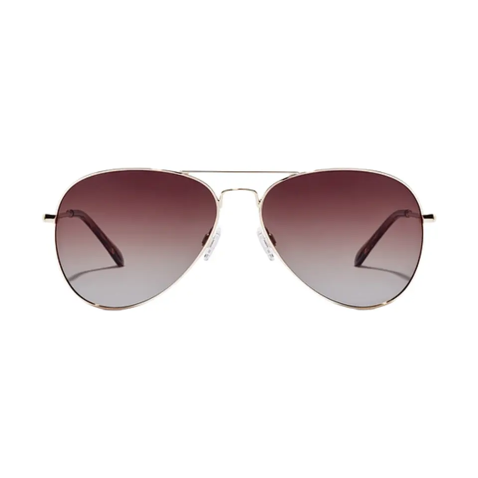 Gafas de Sol Polarizado Hawkers Hawk Aviador Marron Degrade Unisex Talla 61mm 6