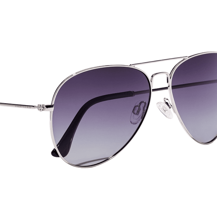 Gafas de Sol Polarizado Hawkers Hawk Aviador Gris Degrade Unisex Talla 61mm 3