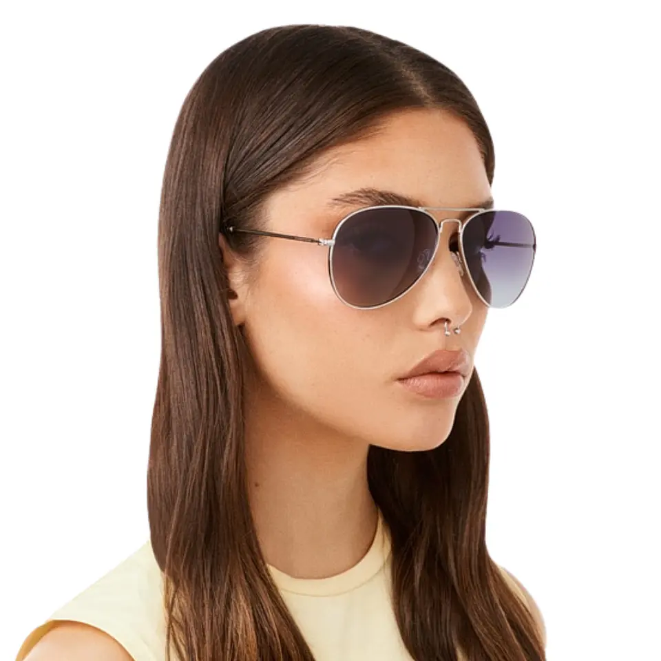 Gafas de Sol Polarizado Hawkers Hawk Aviador Gris Degrade Unisex Talla 61mm 7