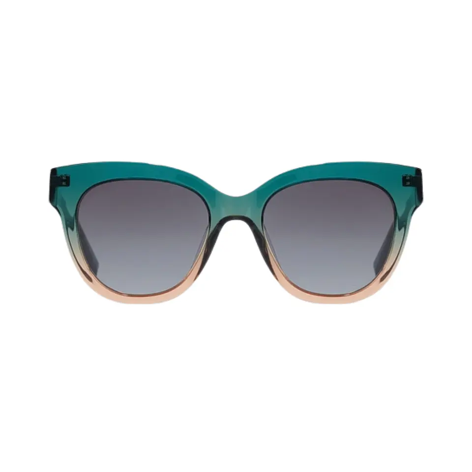 Gafas de Sol Hawkers Audrey Verde con Beige Semitransparente Unisex Talla 52mm 5