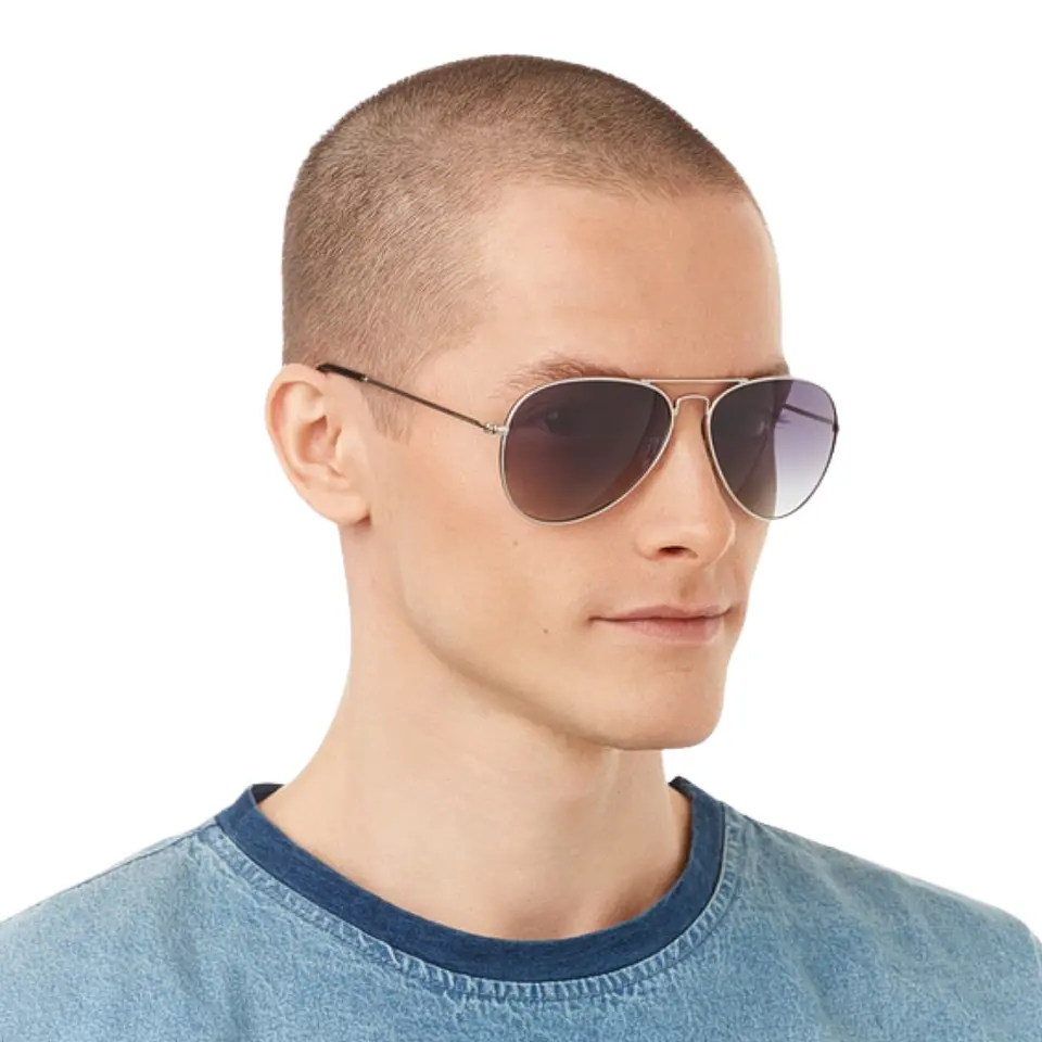 Gafas de Sol Polarizado Hawkers Hawk Aviador Gris Degrade Unisex Talla 61mm 8