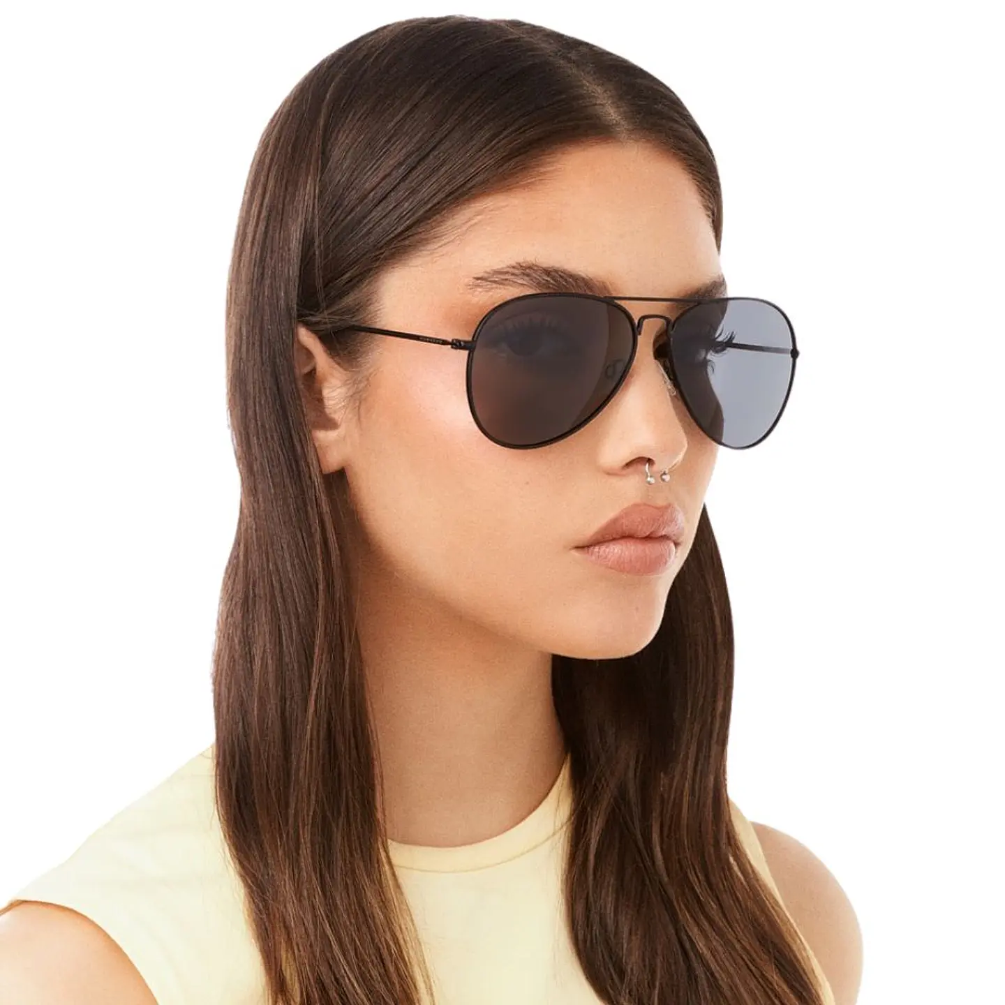 Gafas de Sol Polarizado Hawkers Hawk Aviador Negro Unisex Talla 61mm 7