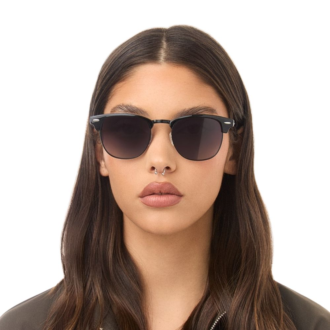 Gafas de Sol Polarizado Hawkers Classic Bold Negro Mate Unisex Talla 50mm 6