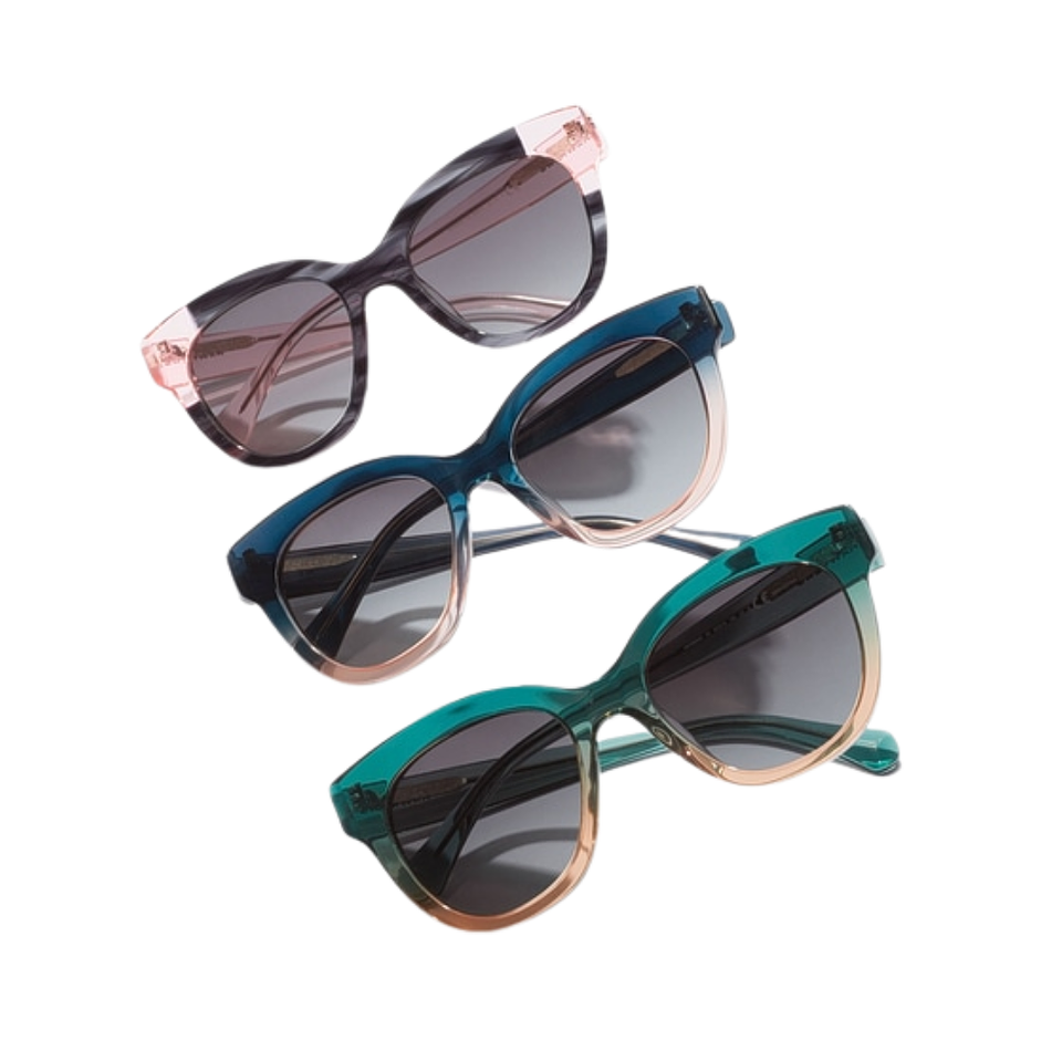 Gafas de Sol Hawkers Audrey Negro y Rosa Semitransparente Unisex Talla 52mm 9