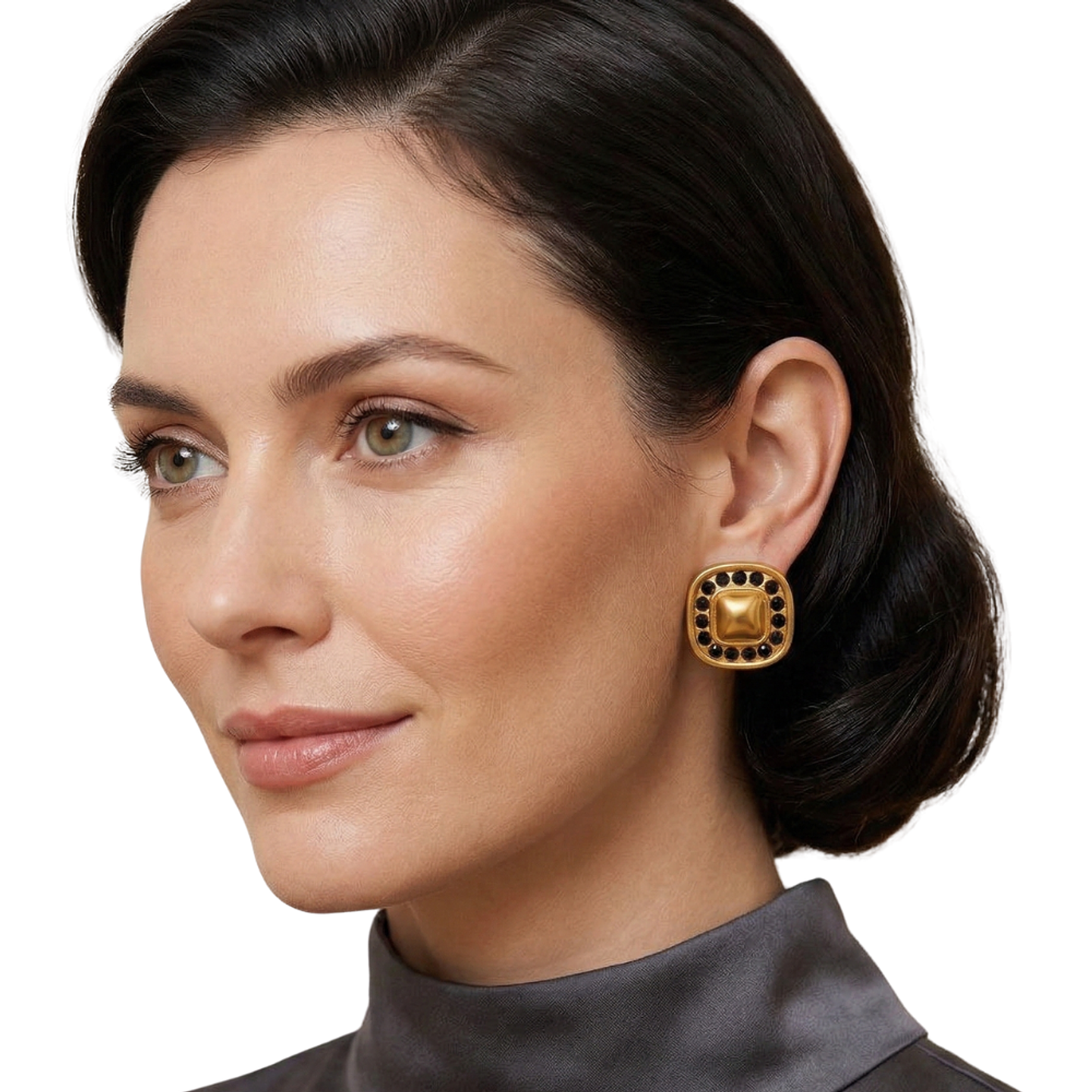 Aretes Brillo Salvaje Leopard con Diseño Dorado y Detalles Animal Print 5