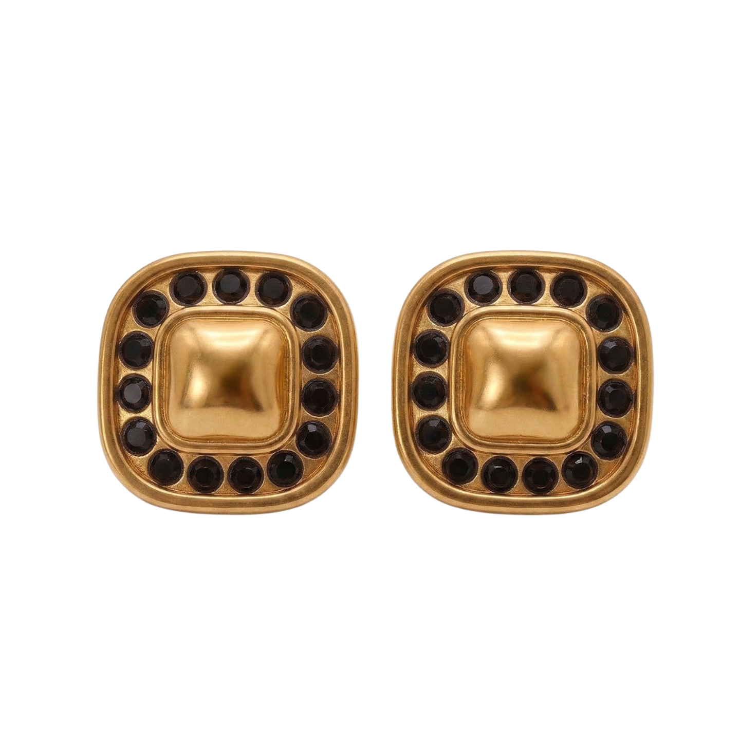 Aretes Brillo Salvaje Leopard con Diseño Dorado y Detalles Animal Print 2