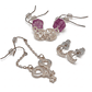 Set de Aretes Fantasy Love Garden Multicolor x12 Diseño Floral y Brillante - Miniatura 6