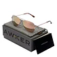 Gafas de Sol Polarizado Hawkers Hawk Aviador Oro Rosa Espejado Unisex Talla 61mm - Miniatura 1