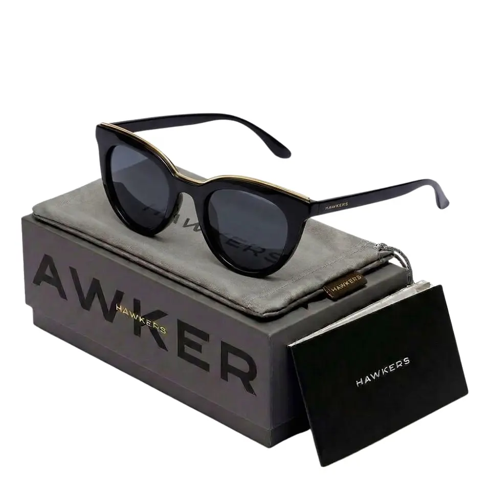 Gafas de Sol Polarizado Hawkers Bella Negro Unisex Talla 49mm 1