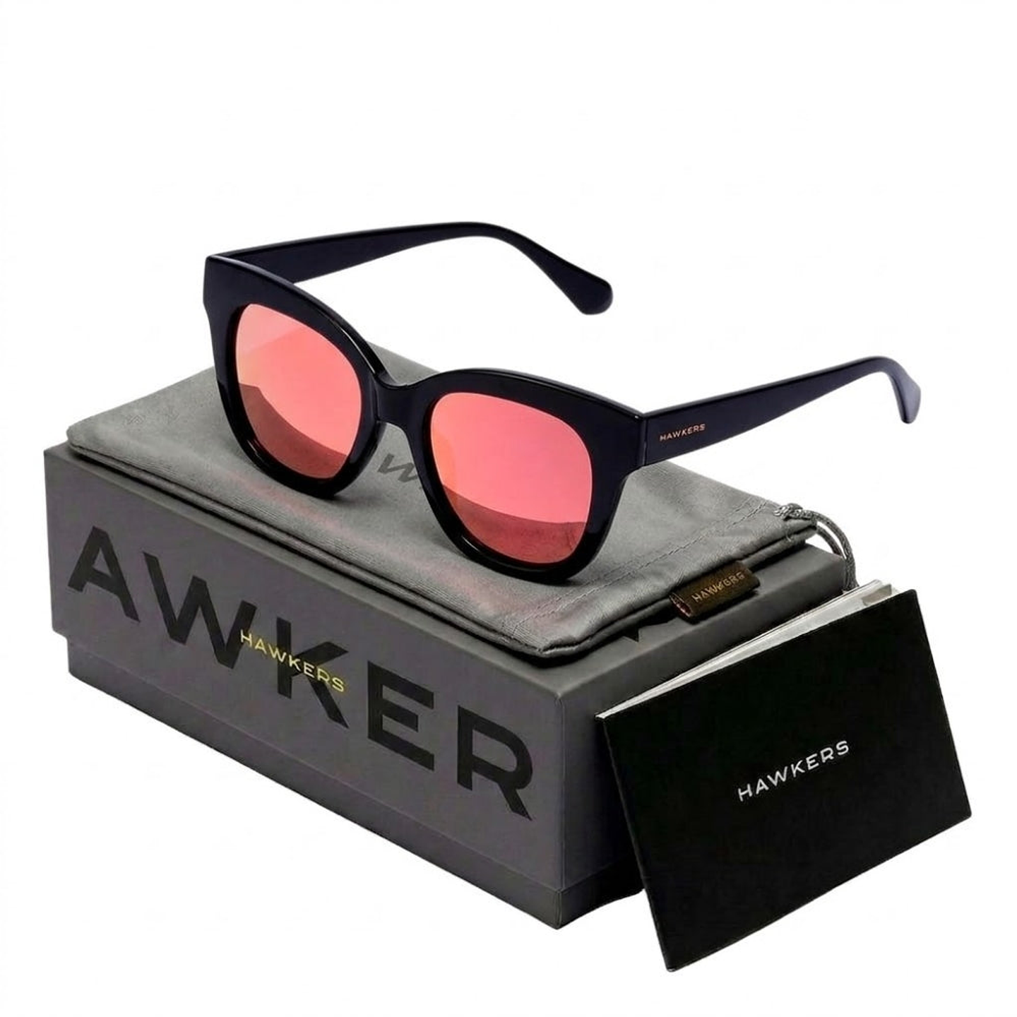 Gafas de Sol Hawkers Audrey Neuve Oro Rosa Espejado Unisex Talla 51mm 1