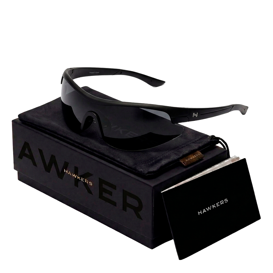 Gafas de Sol Deportivo Polarizado Hawkers Active Negro Unisex Talla 145mm 1