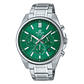 Reloj Análogo Casio Edifice EFV-650D-3AV Elegante con Cronógrafo en Acero Inoxidable Verde Esmeralda - Miniatura 1