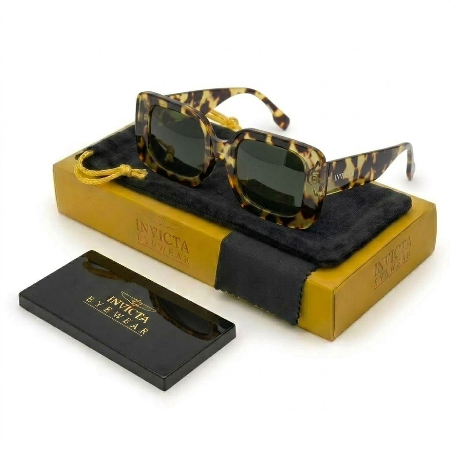 Gafas de Sol Invicta Objet D Art I 30462-OBJ-60-G15 Color Habana Talla 51mm 1