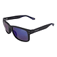Gafas de Sol Tommy Hilfiger X62108 Outlook Negro Mate Lente Espejado Azul 56mm - Miniatura 2