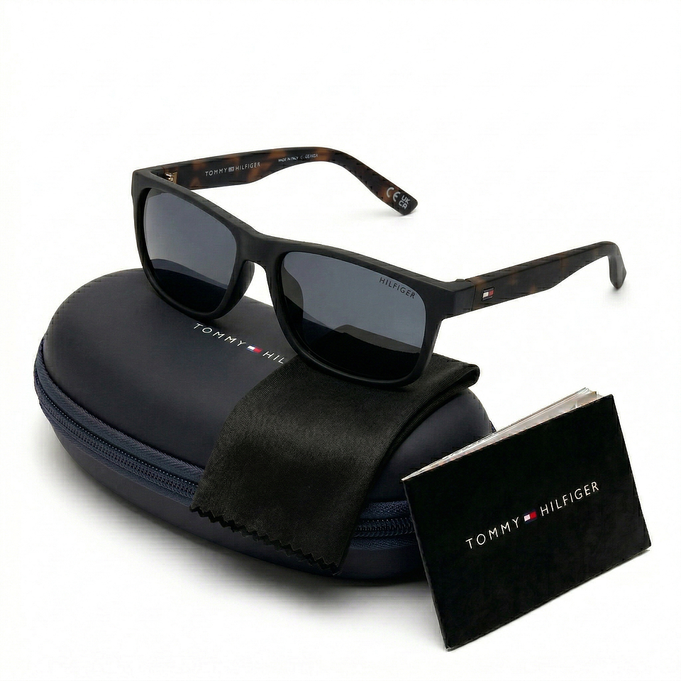 Gafas de Sol Tommy Hilfiger 66396342 Outlook Negro Con Lentes Oscuros Talla 59m 1