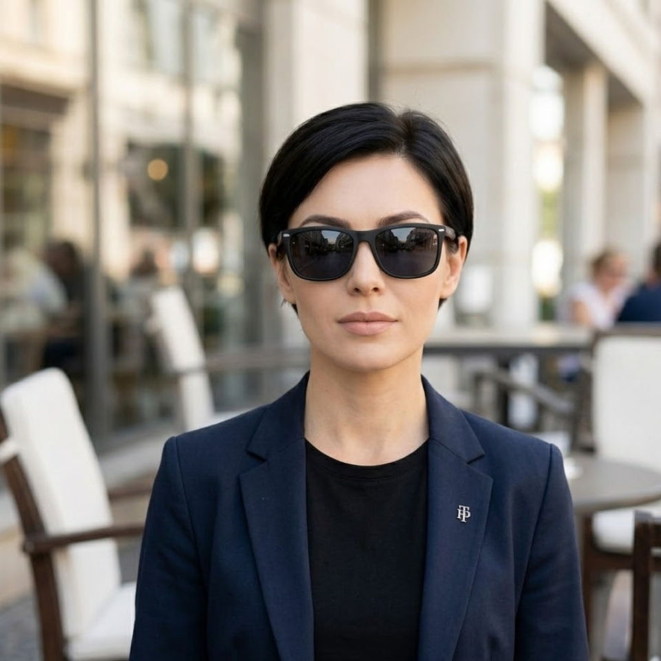 Gafas de Sol Tommy Hilfiger X62125 Outlook Negro con Rojo Degradado Talla 54mm 6