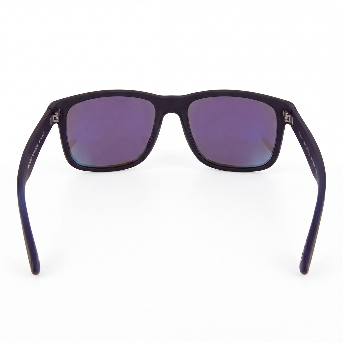 Gafas de Sol Tommy Hilfiger X62108 Outlook Negro Mate Lente Espejado Azul 56mm 4