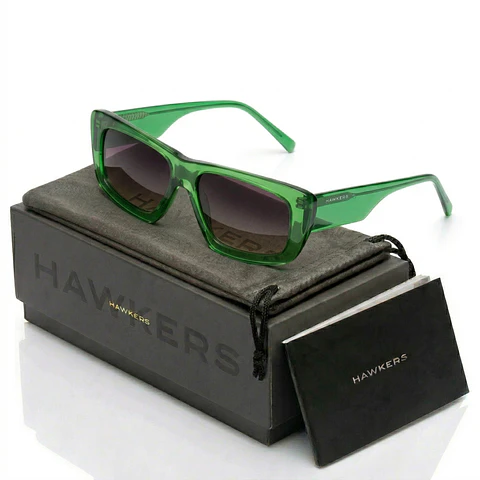 Gafas de Sol Hawkers Zenith Color Verde Degrade Unisex Talla 57mm