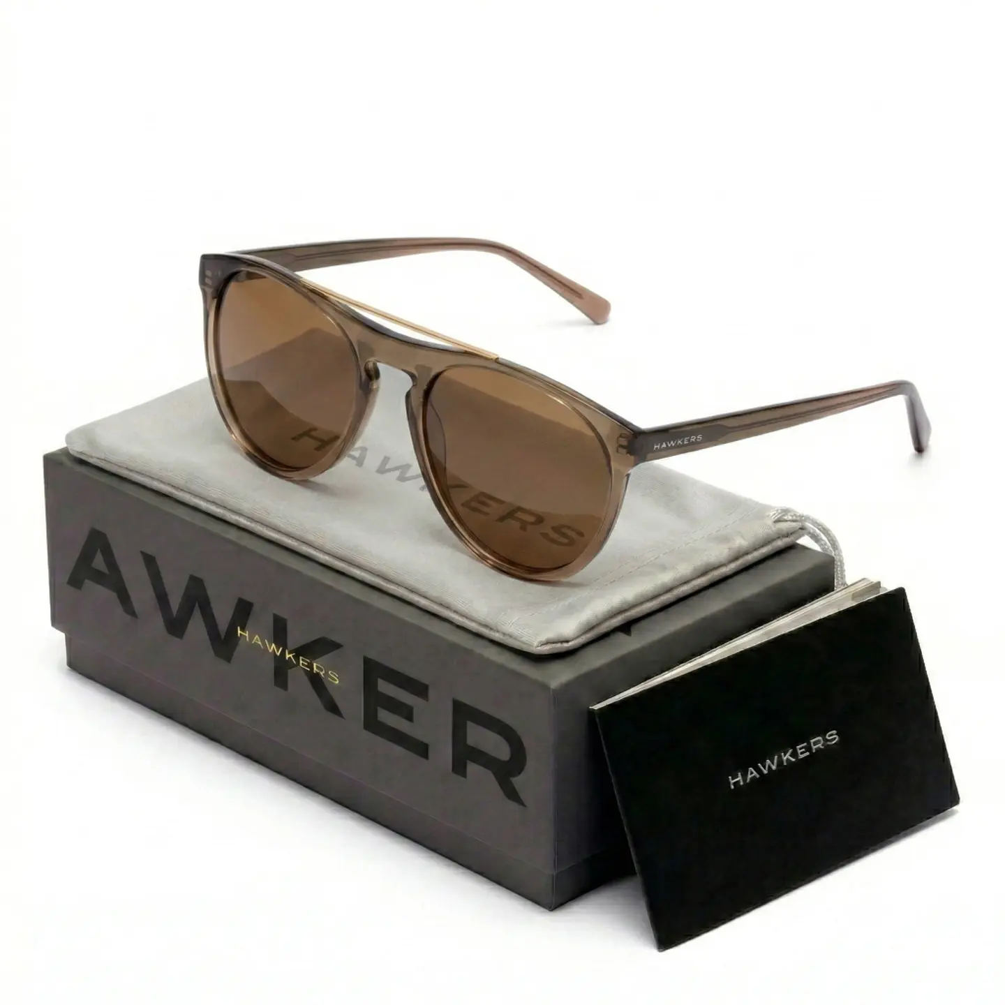 Gafas de Sol Hawkers Joker Polarizaddas Color Marron Unisex Talla 54mm 1