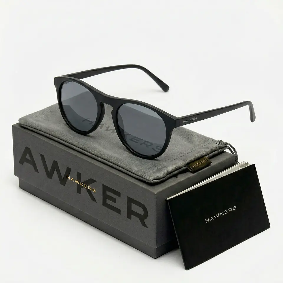 Gafas de Sol Hawkers Joker Polarizadas Color Negro Unisex Talla 54mm 1