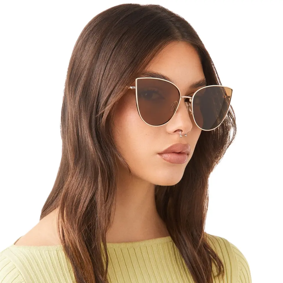 Gafas de Sol Hawkers Polarizados All In Color Dorado para Mujer Talla 61mm 7