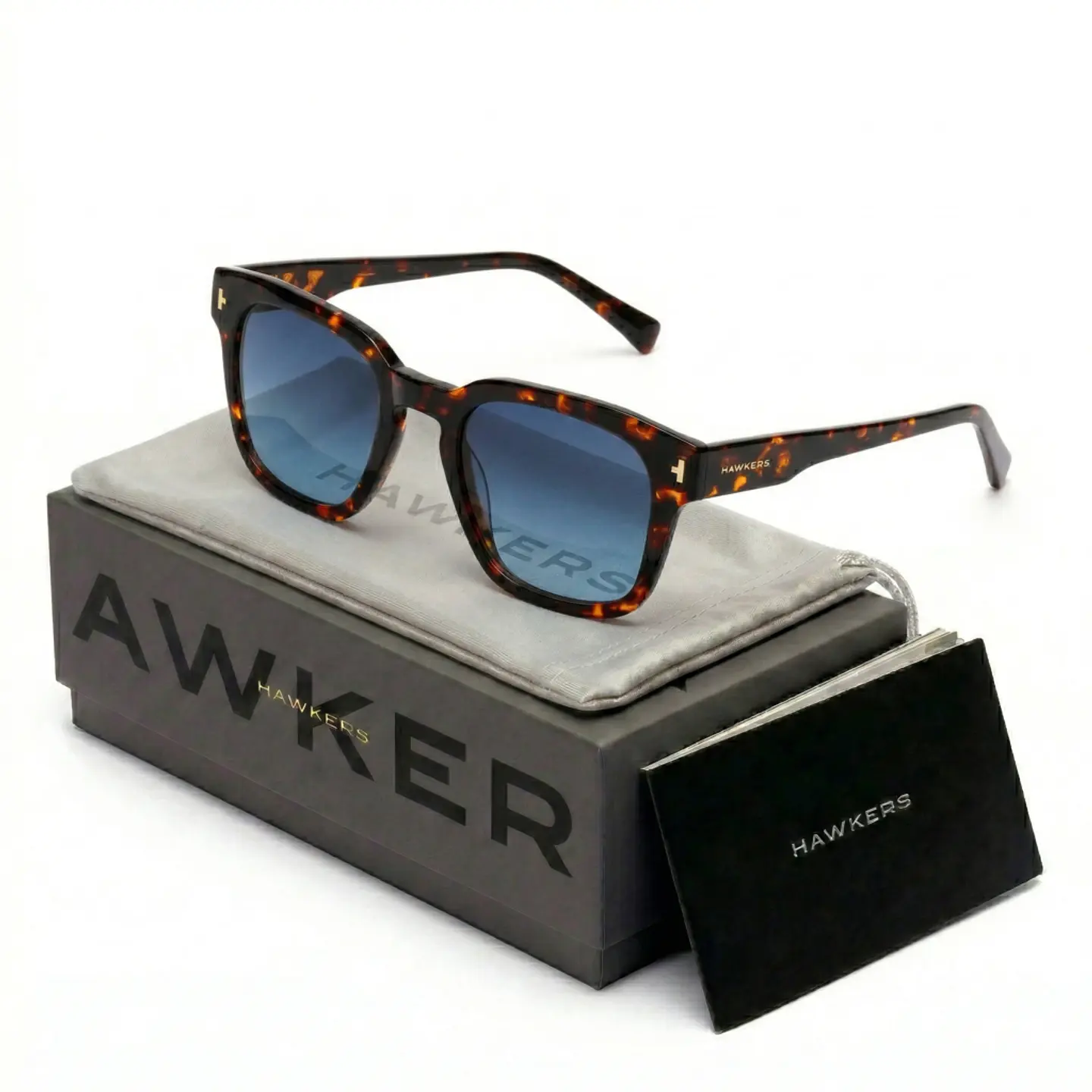 Gafas de Sol Hawkers Retro Stack Color Degrade Carey para Hombre Talla 49mm 1