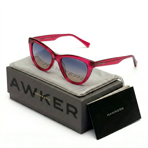 Gafas de Sol Hawkers Nolita Color Rojo Degrade para Mujer Talla 53mm