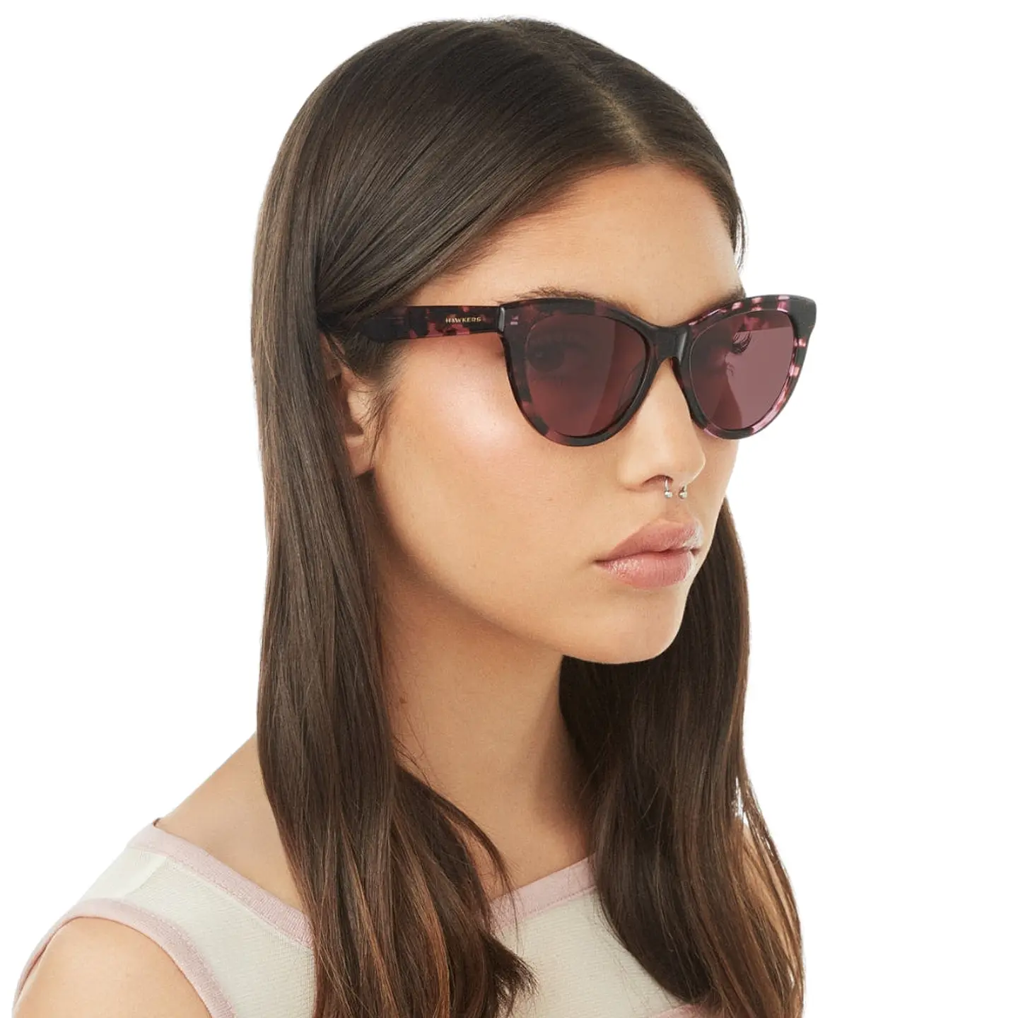 Gafas de Sol Hawkers Nolita Eye Cat Color Carey para Mujer Talla 53mm 6