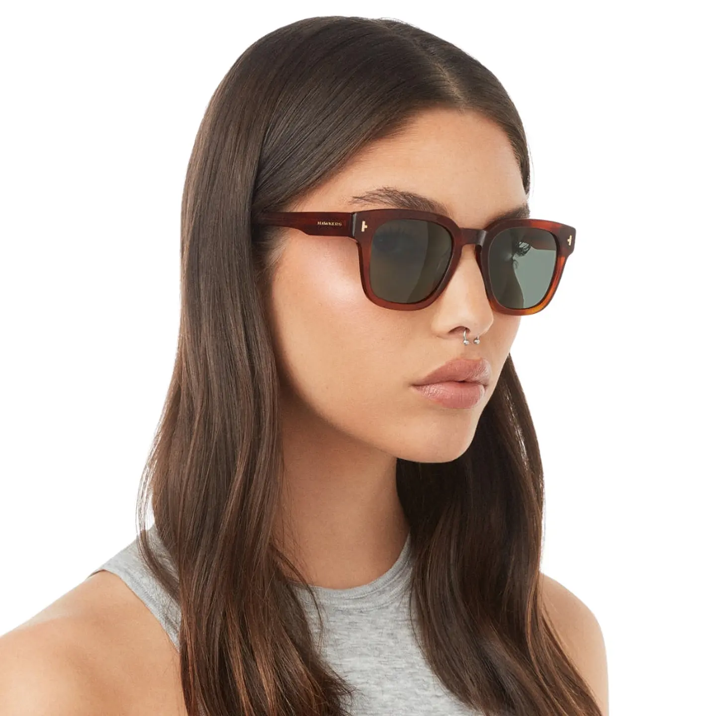 Gafas de Sol Hawkers Stack Polarizadas Color Carey para Hombre Talla 49mm 7