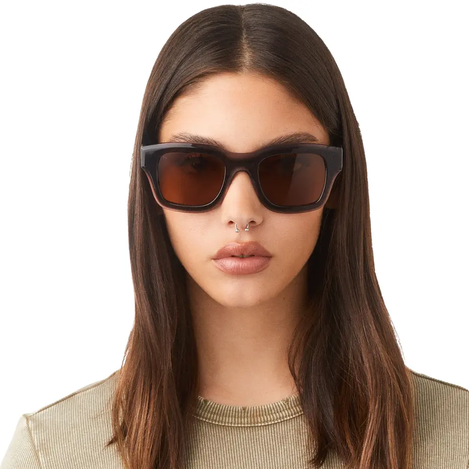 Gafas de Sol Hawkers Polarizadas D-Frame Culture Color Gris Unisex Talla 51mm 6