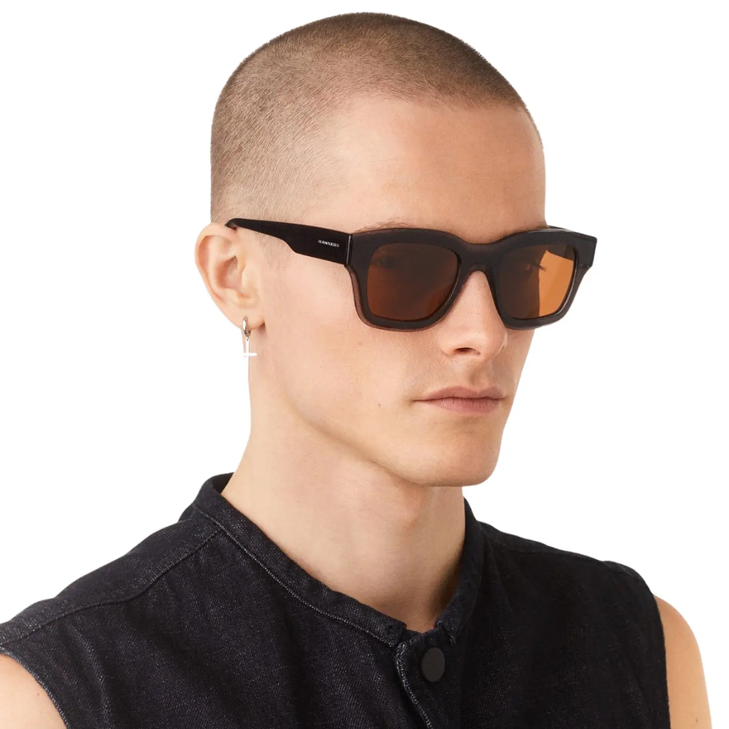 Gafas de Sol Hawkers Polarizadas D-Frame Culture Color Gris Unisex Talla 51mm 7