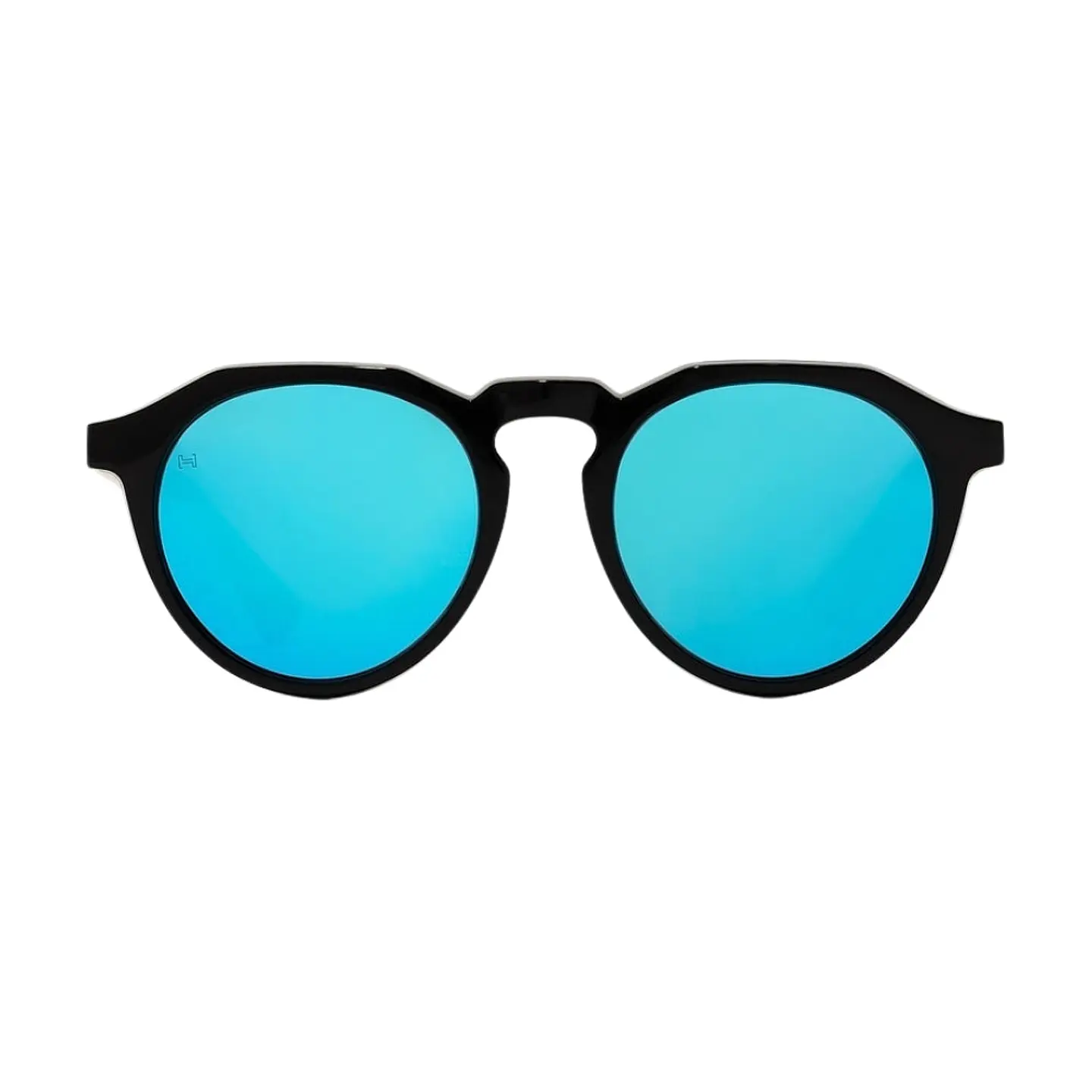 Gafas de Sol Hawkers Warwick Raw Round Azul Claro Espejado Unisex Talla 51mm 2