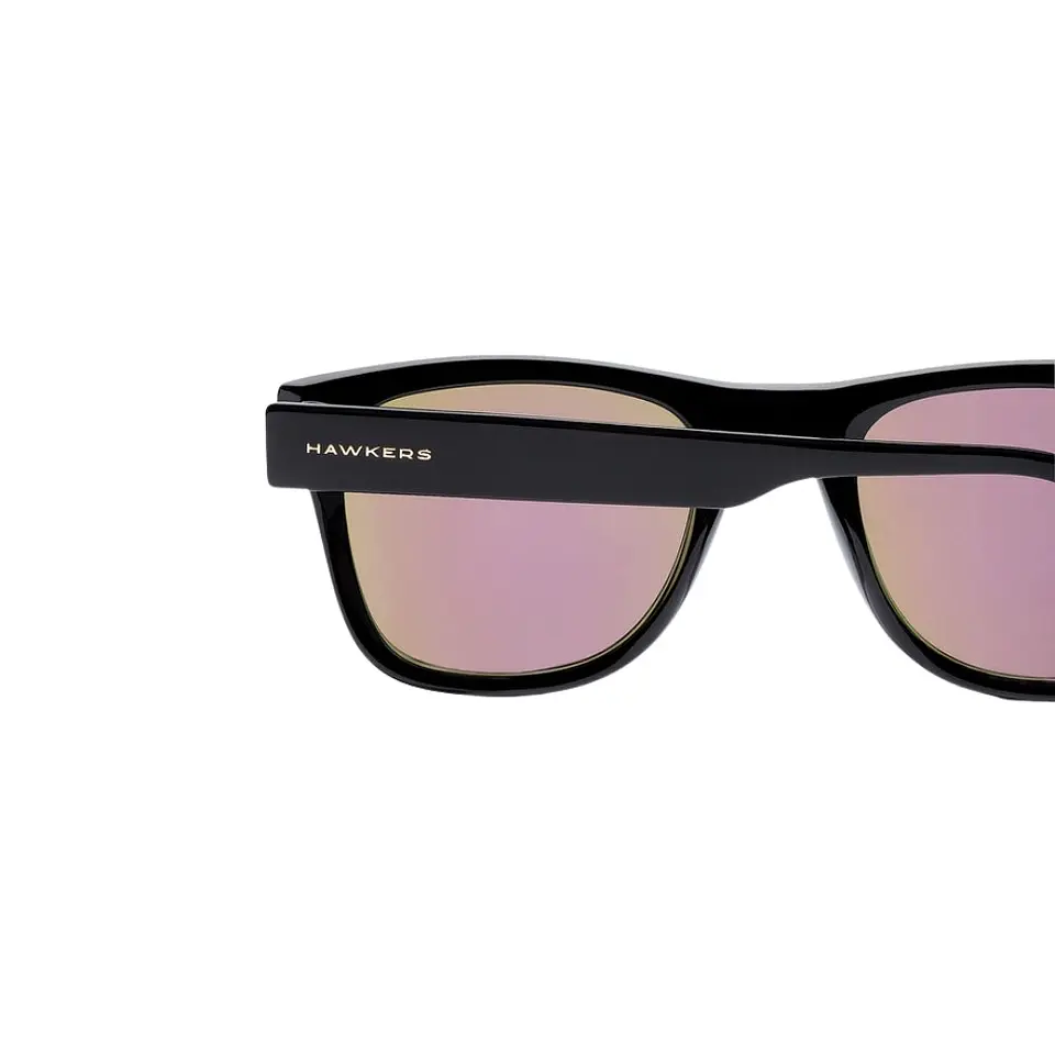 Gafas de Sol Hawkers Tox Diamond Negro Oro Rosa Unisex Talla 52mm 4