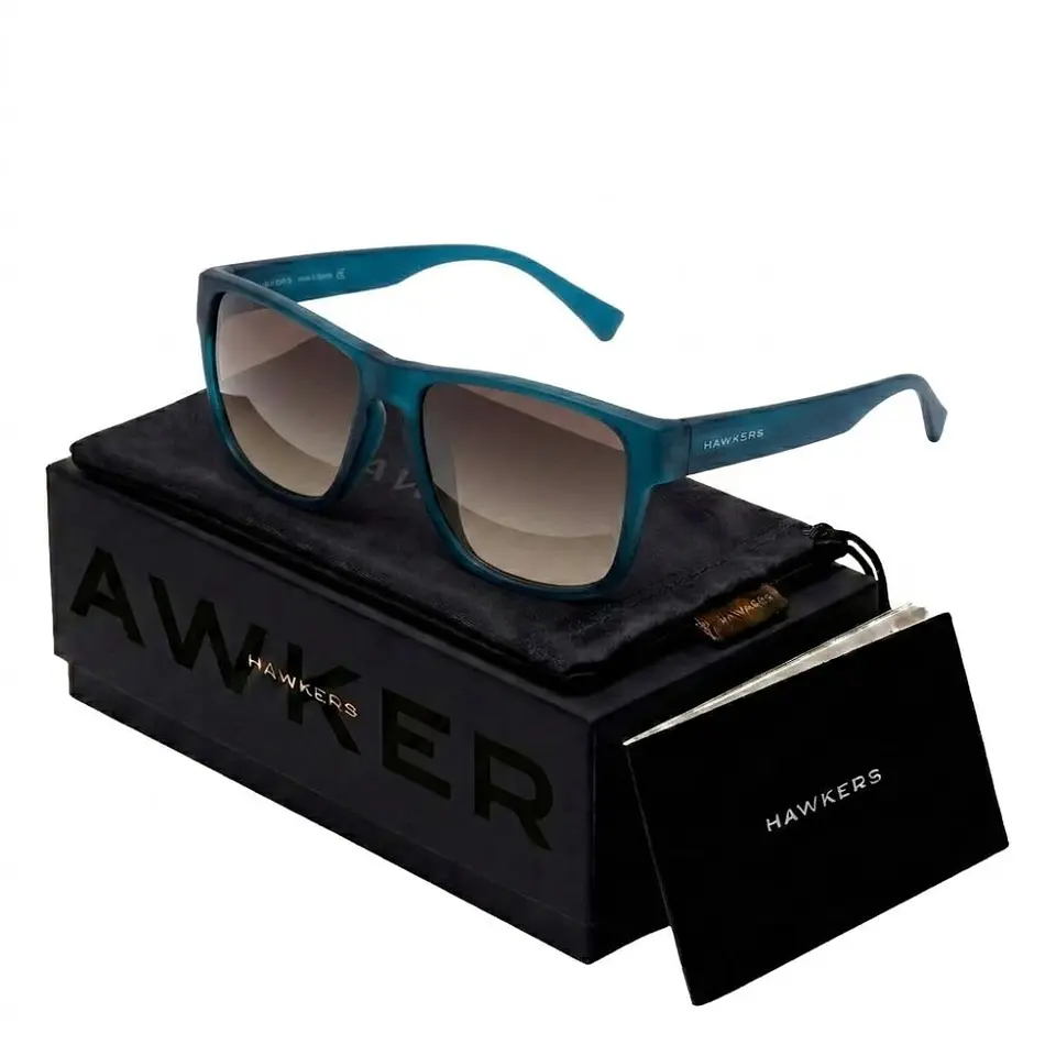 Gafas de Sol Hawkers Polarizado Core Raw Navy Azul Marino Unisex Talla 56mm 1