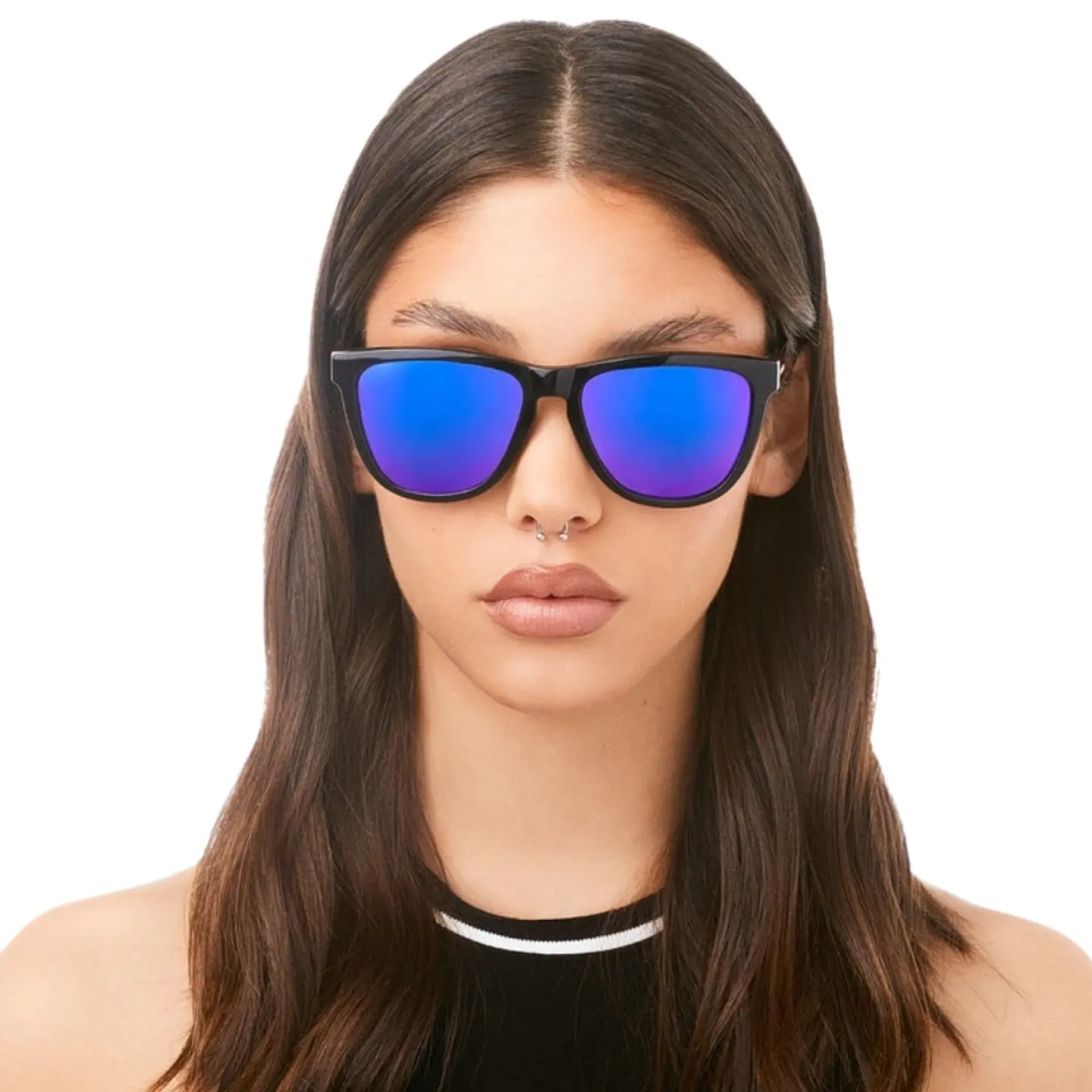 Gafas de Sol Hawkers One Raw Diamond Sky Azul Espejado Talla 51mm 6