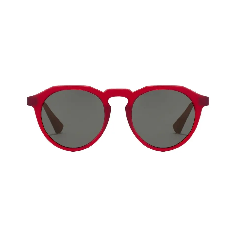 Gafas de Sol Hawkers Round Warwick Raw Rojo Cereza Oscuro Unisex 51mm 2