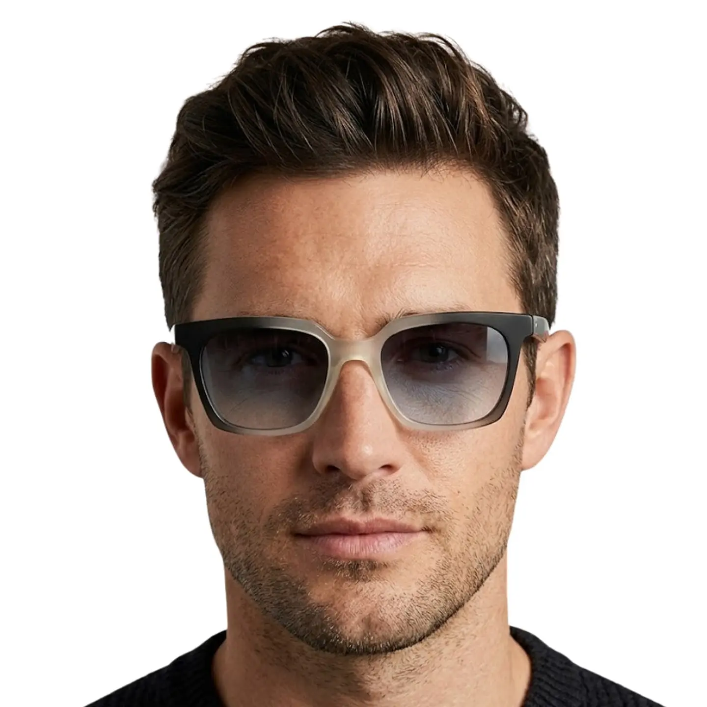 Gafas de Sol Hawkers Lust Twilight Blanco Negro Degrade Unisex Talla 53mm 6